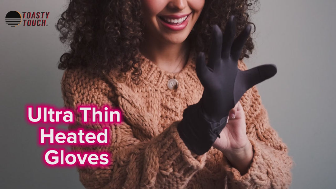 Toasty Touch® Ultra Thin Heated Gloves
