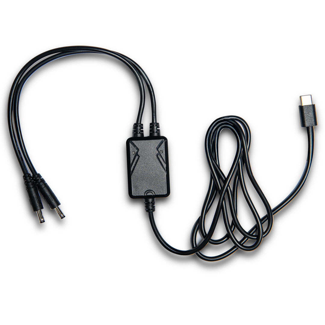USB-C Dual Battery Charging Cable